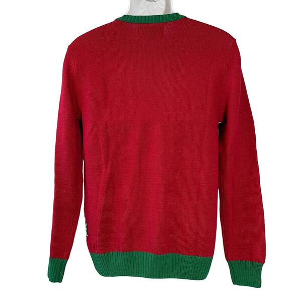 Ugly Christmas Sweater Co JESUS 'TIS THE REASON Sweater NWT Size Small - Picture 2 of 4
